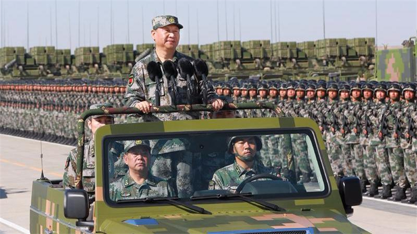 Military parade marks PLA's 90th birthday